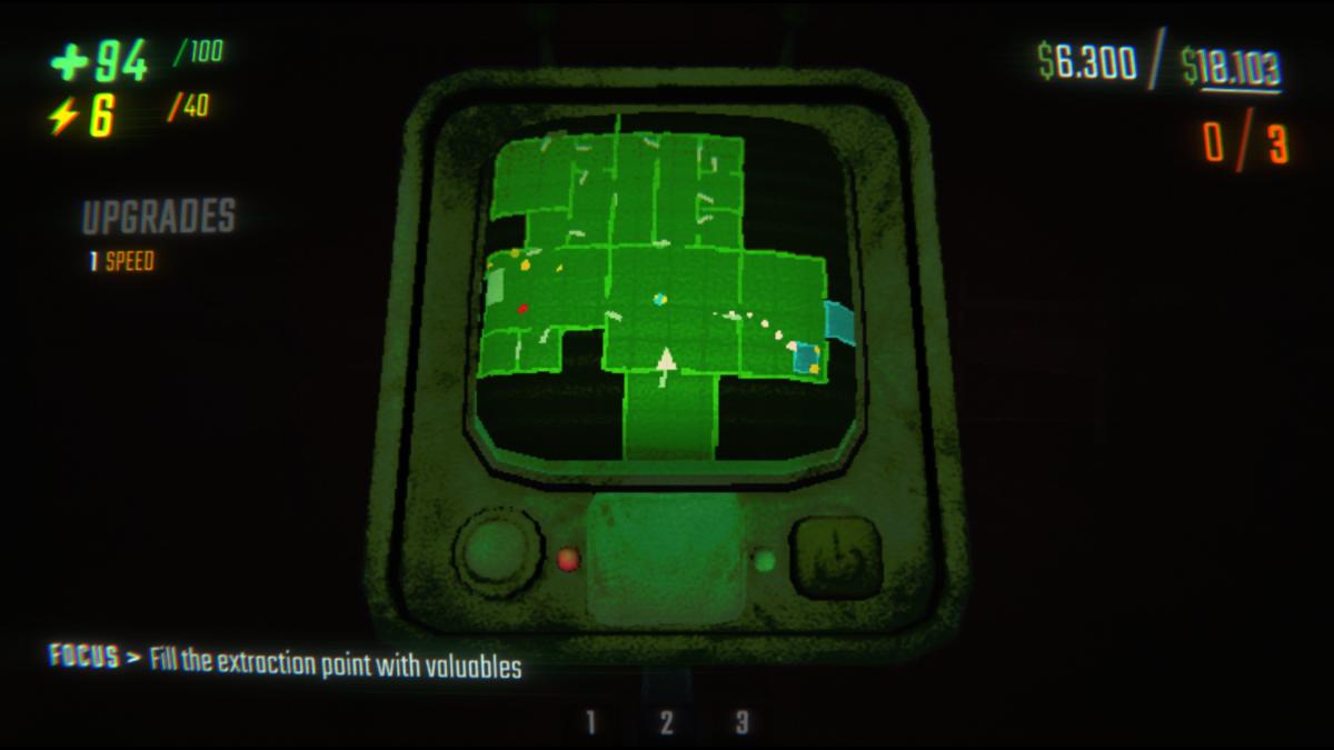 Looking at the R.E.P.O. map with Broken One head highlighted by red dot