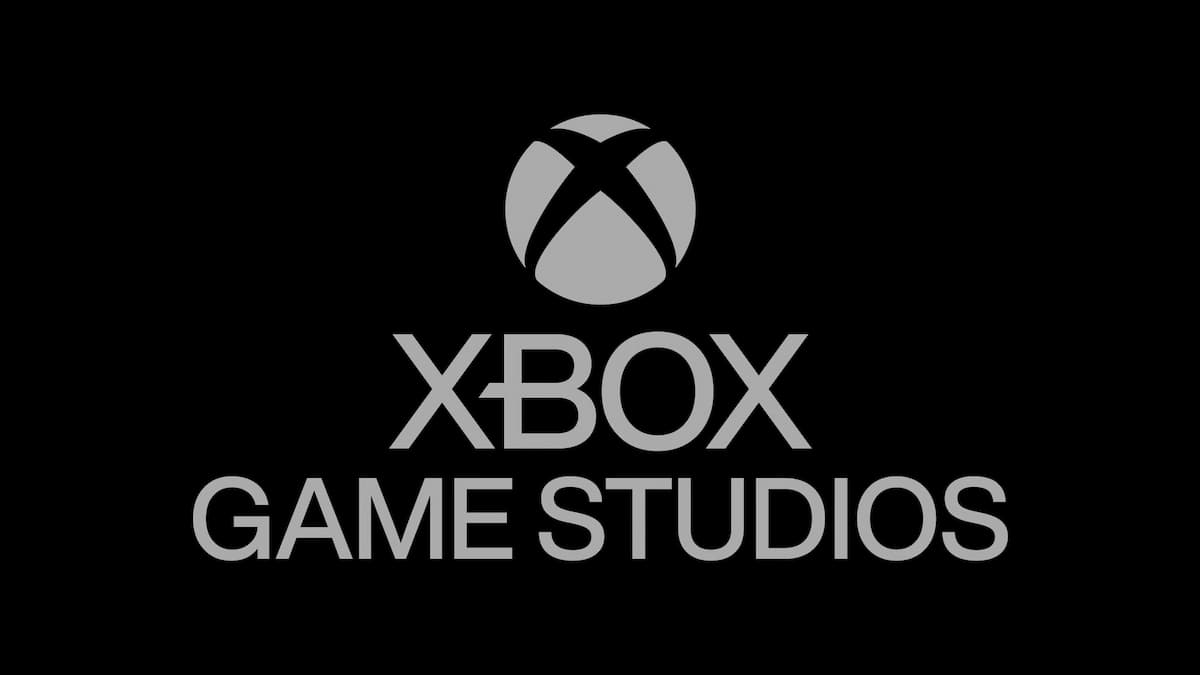 The logo for Xbox and text saying Xbox Game Studios under it.
