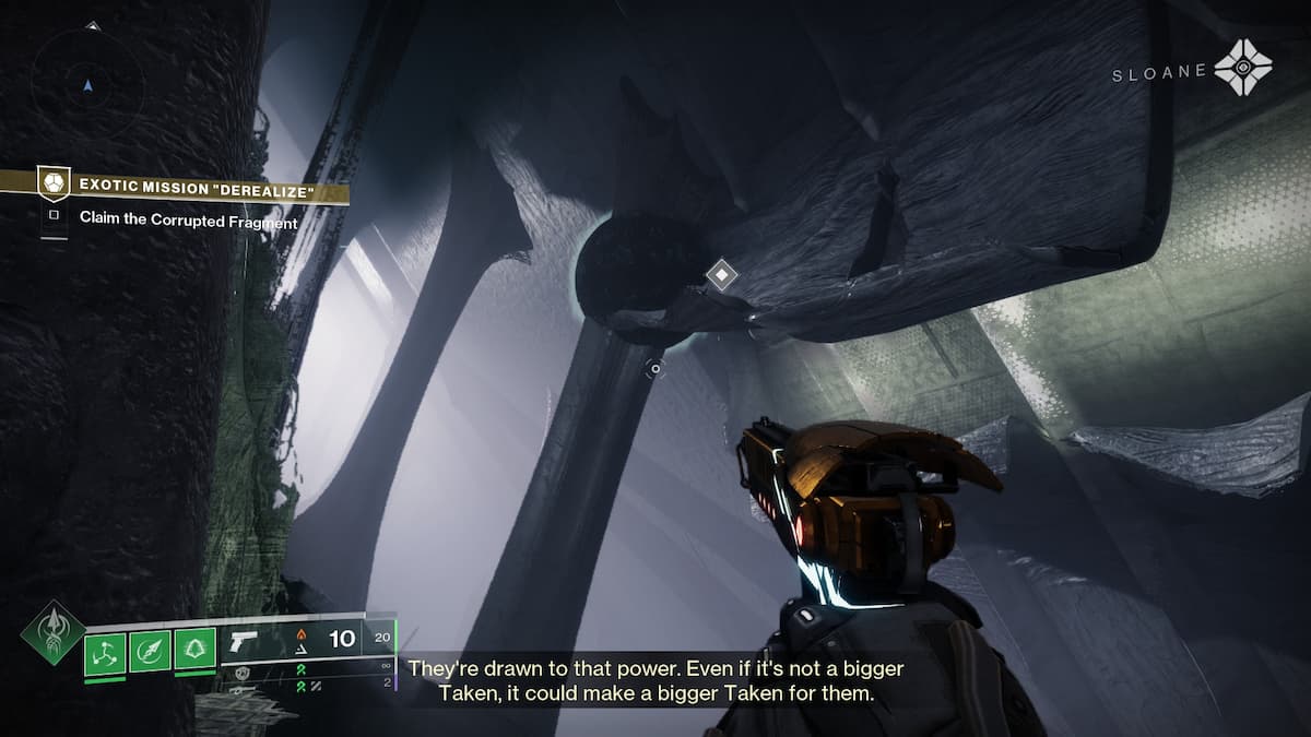 Taken blight in the Dreadnaught in Destiny 2