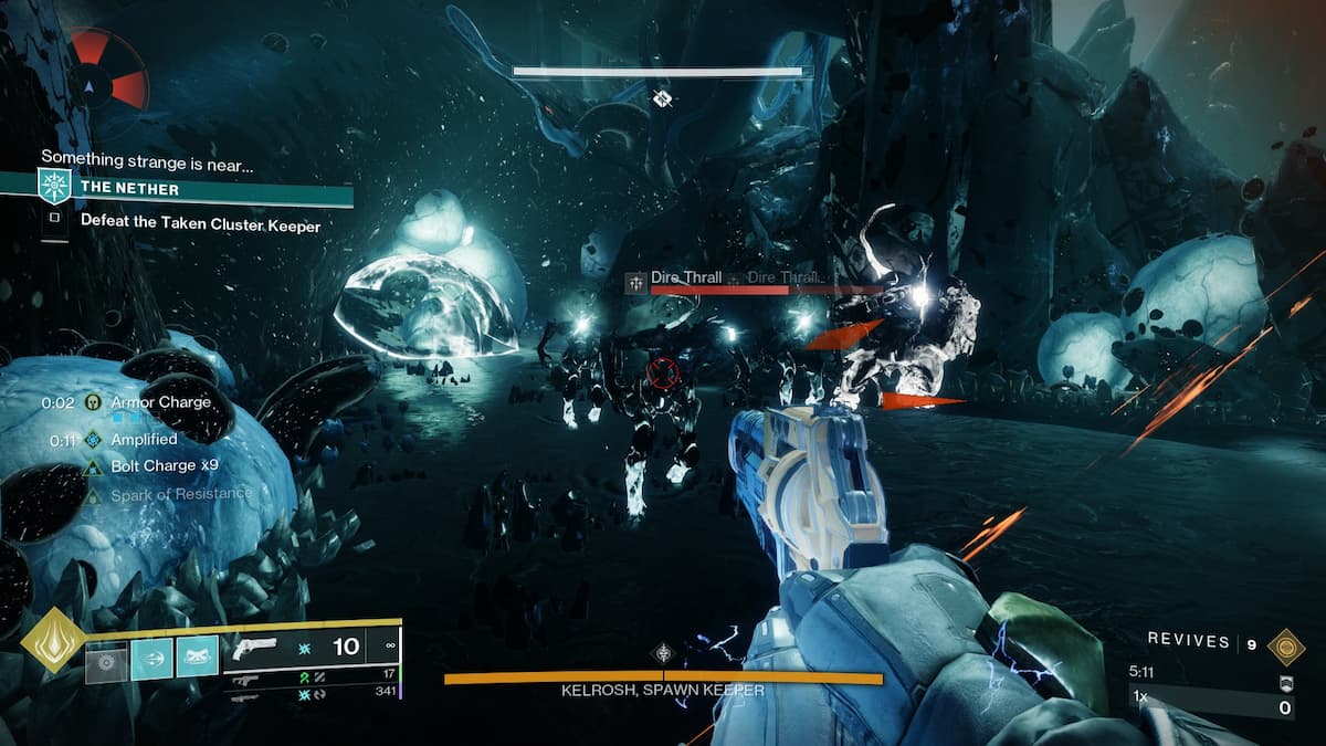 Combatants in The Nether in Destiny 2