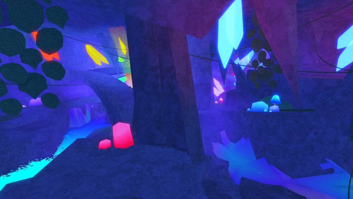 The Calm Zone river in Fisch.