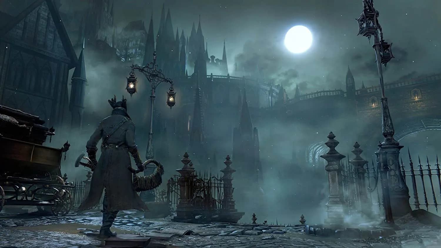 Bloodborne Yarnham scene