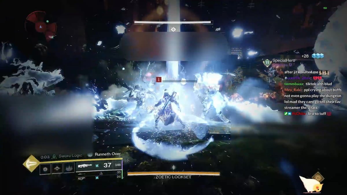 Destiny 2 raid race screenshot