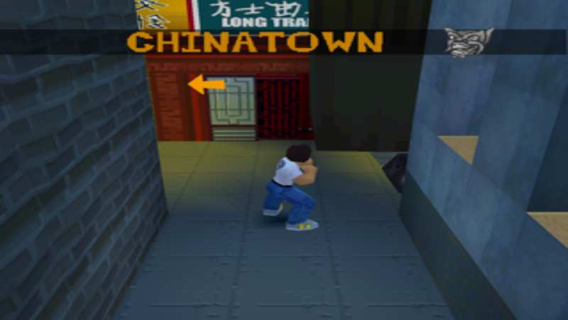 Jackie Chan heading into the Chinatown level