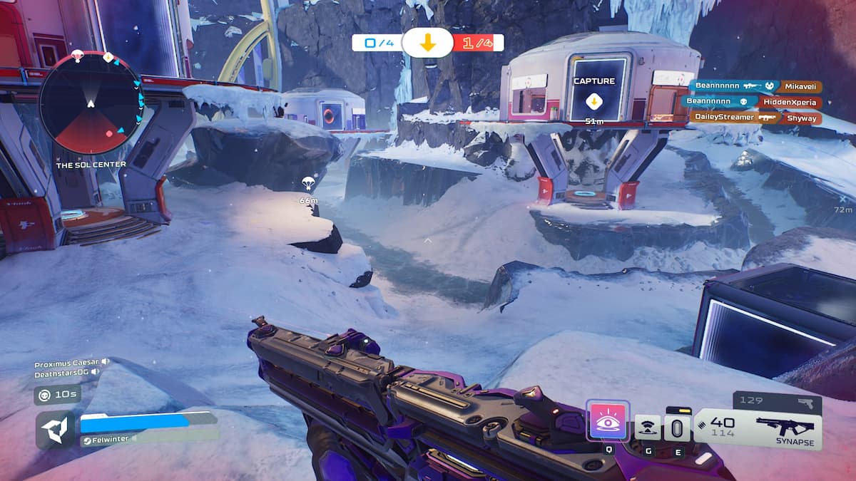 Multi-team mode in Splitgate 2