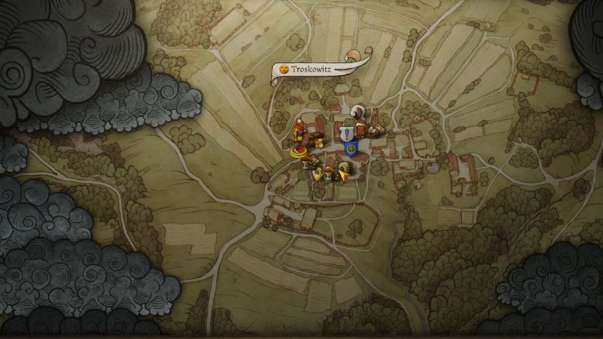 Kingdom Come Deliverance 2 map view showing nettle location