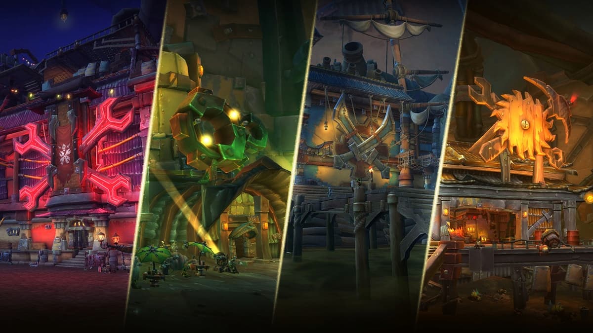 All four cartels in WoW's Undermine