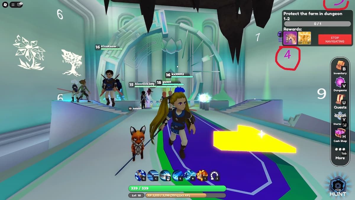 A World Zero player is looking for colored numbers