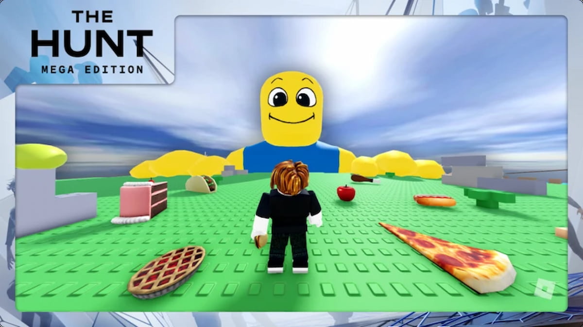 Picture showing the Eat the World Roblox hunt cover art.