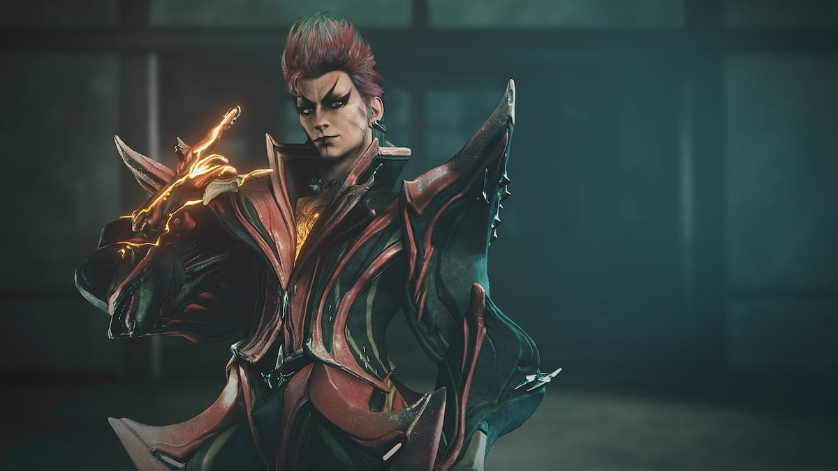 Flare Varleon, a David Bowie-esque rocket that serves as Temple's Protoframe.