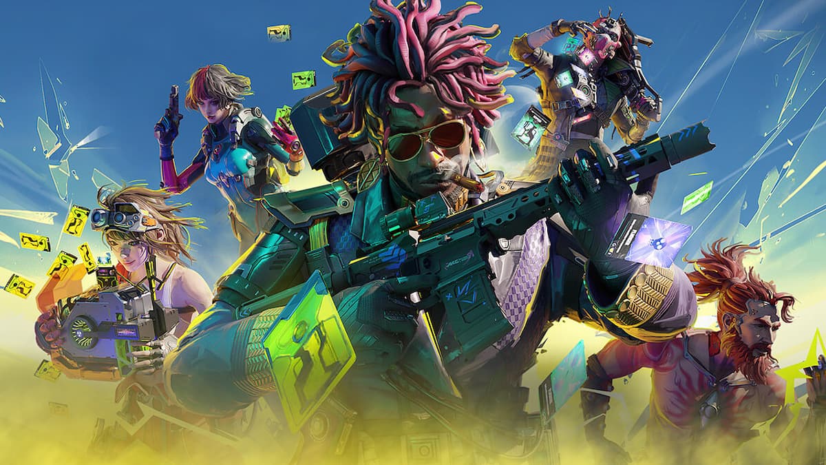 Picture showing FragPunk Lancers in a poster.