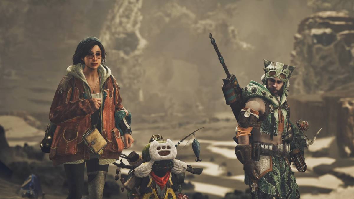 Alma and the Hunter in MH Wilds