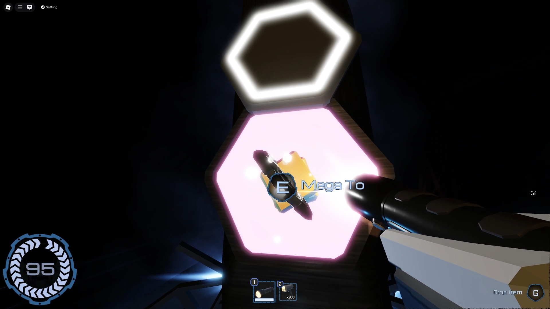 A Pressure player is being given the Mega Token