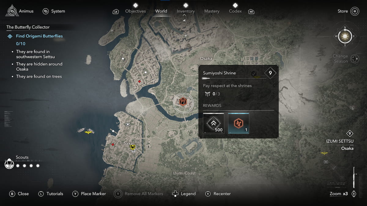 Paying respect at Shrines