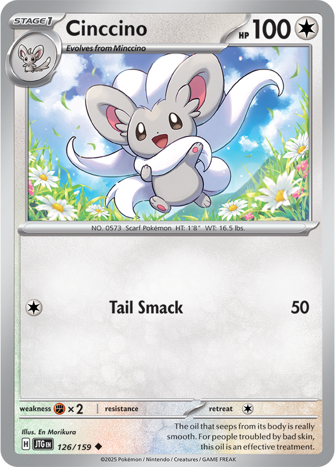 Cincinno Pokémon card.