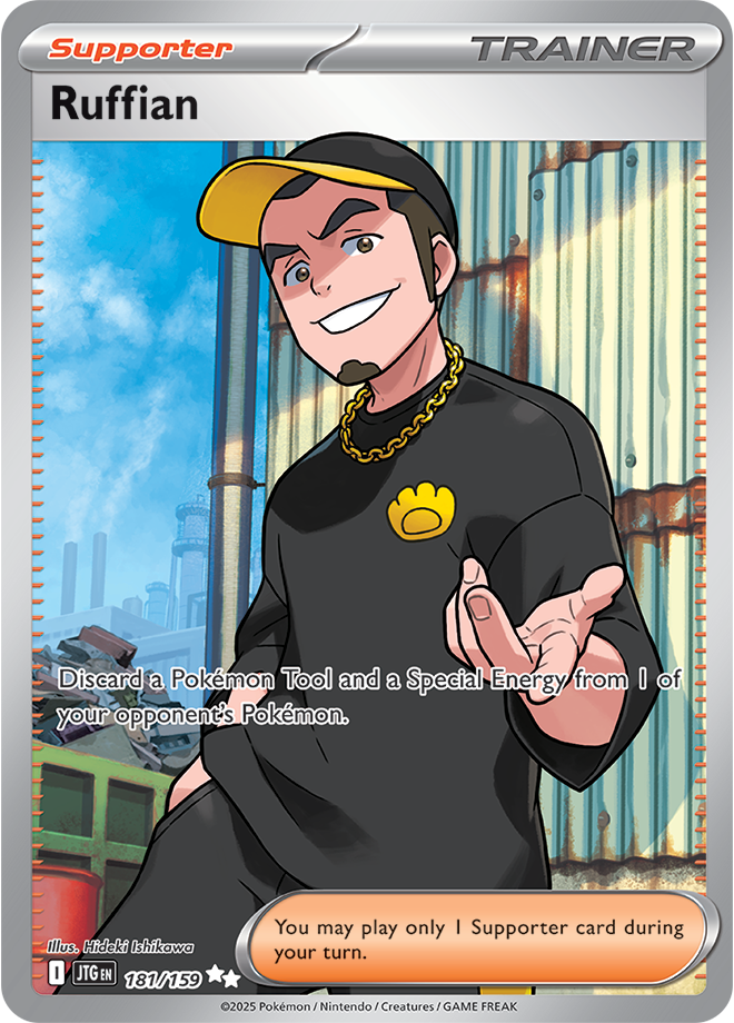 Ruffian Pokémon card.