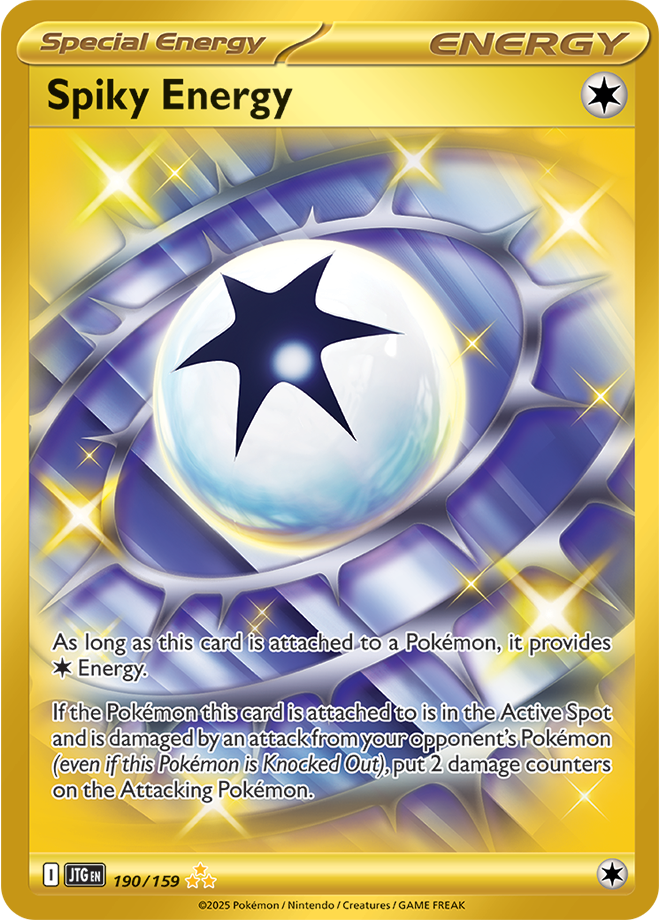 Spiky Energy Pokémon card.