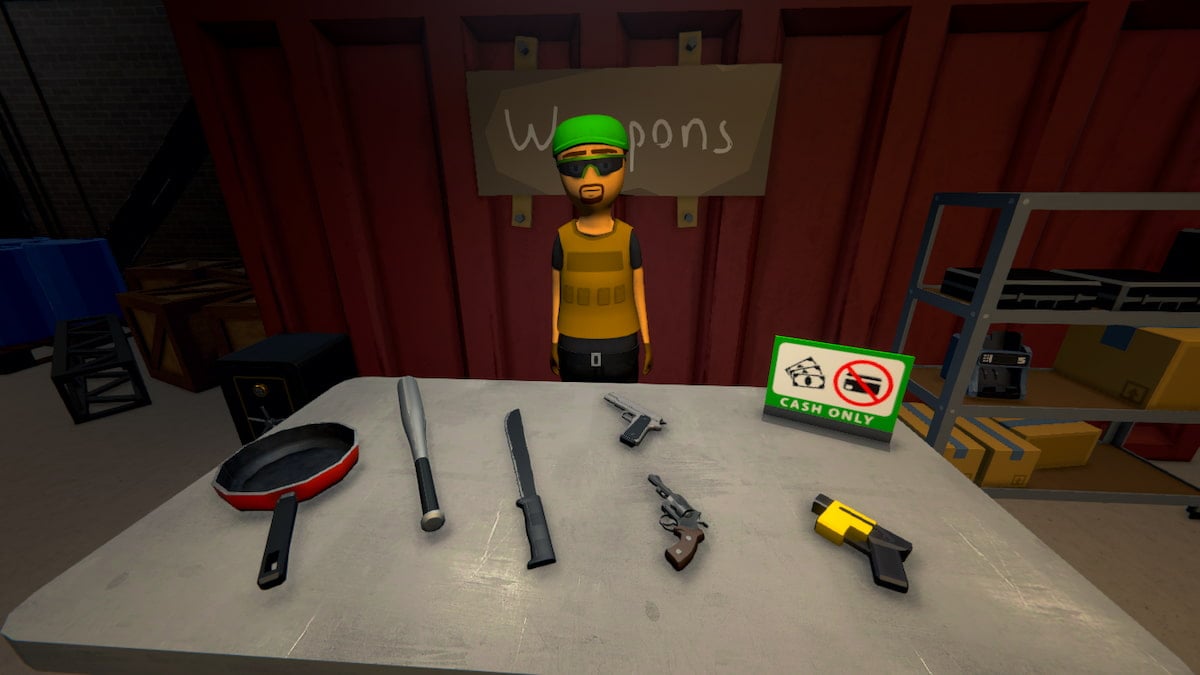 Picture showing the Weapon Dealer in Schedule 1.