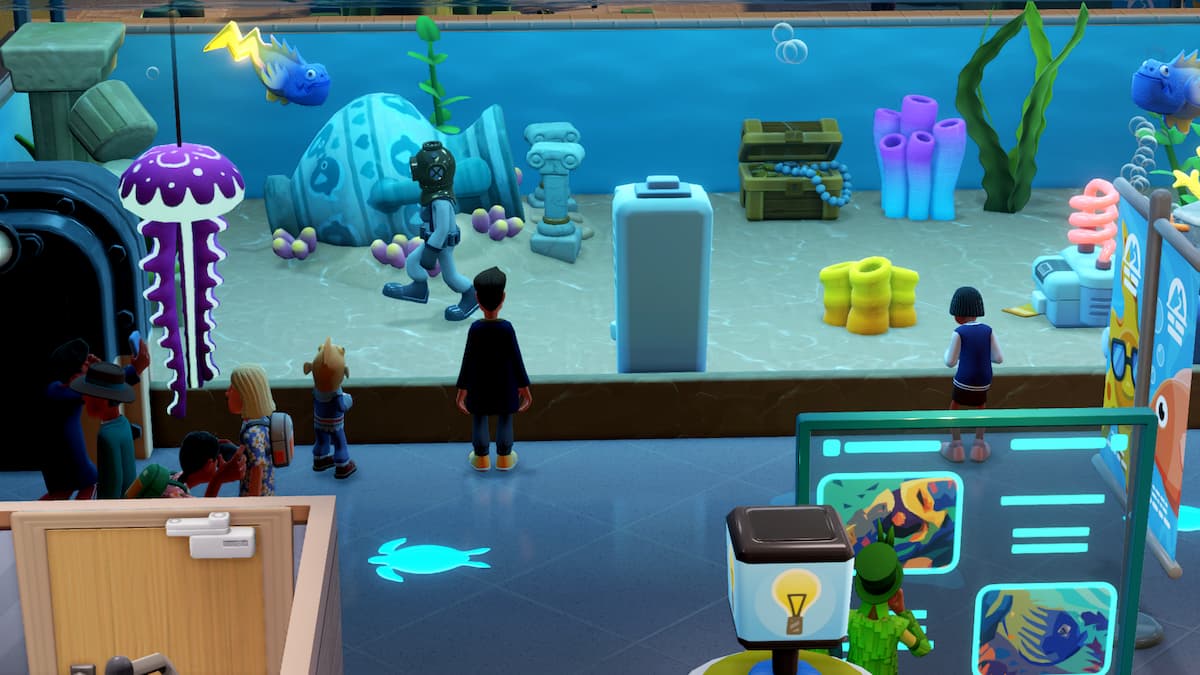 staff at two point museum aquarium