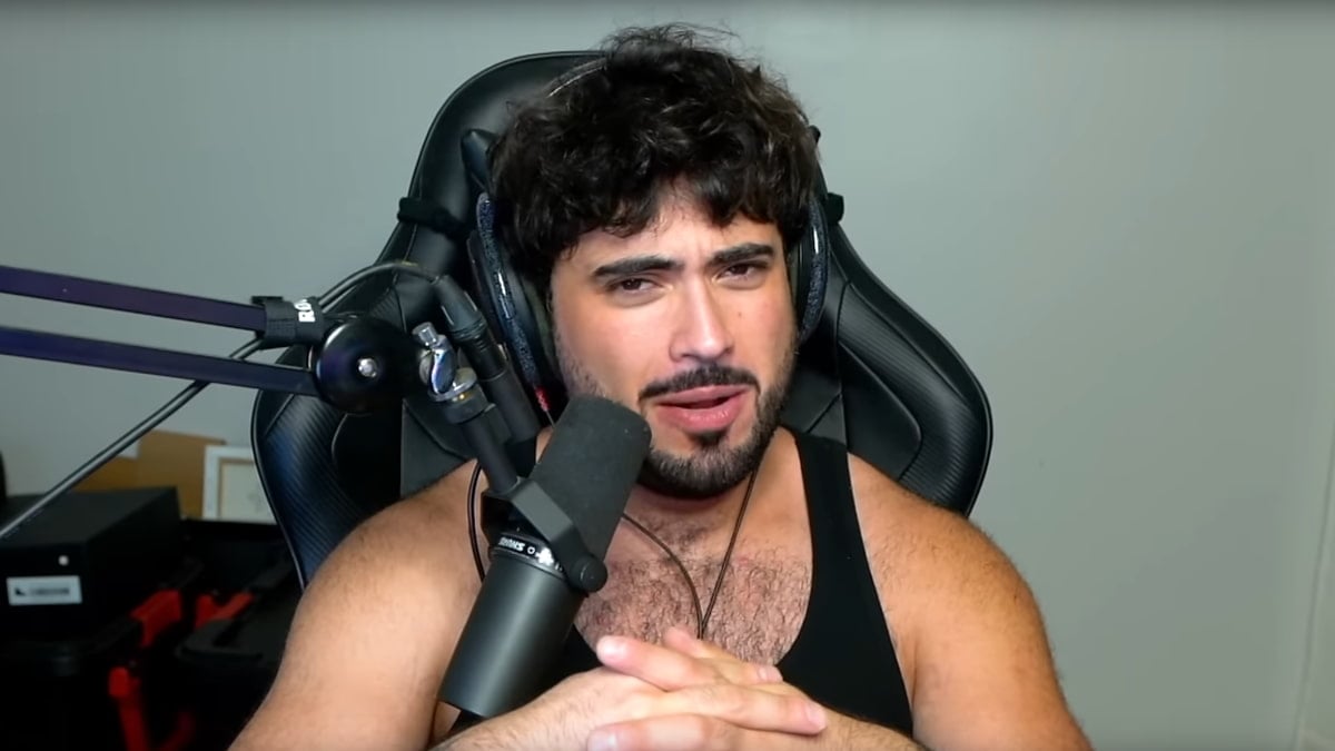 An image of the controversial YouTuber and Twitch Streamer ZeRo, who was permanently banned from the platform.