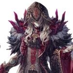 The Black-Cloaked Nobleman Atelier Yumia character headshot art.