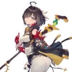 Atelier Yumia main character Yumia headshot art.