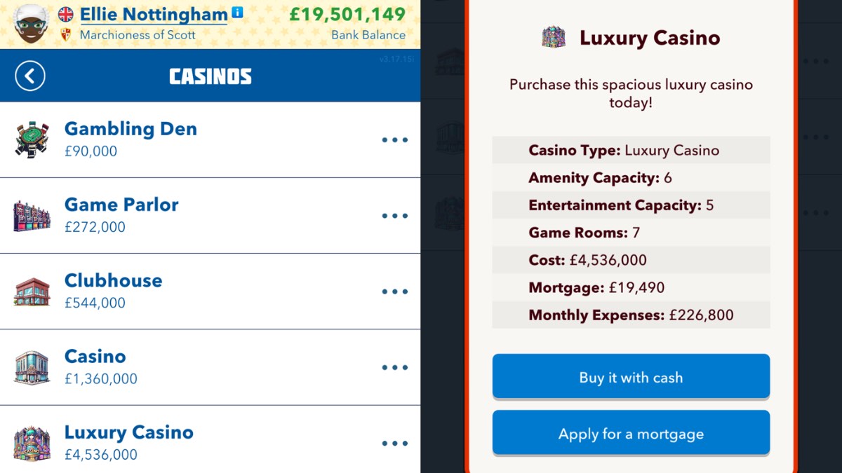 buying a casino in bitlife