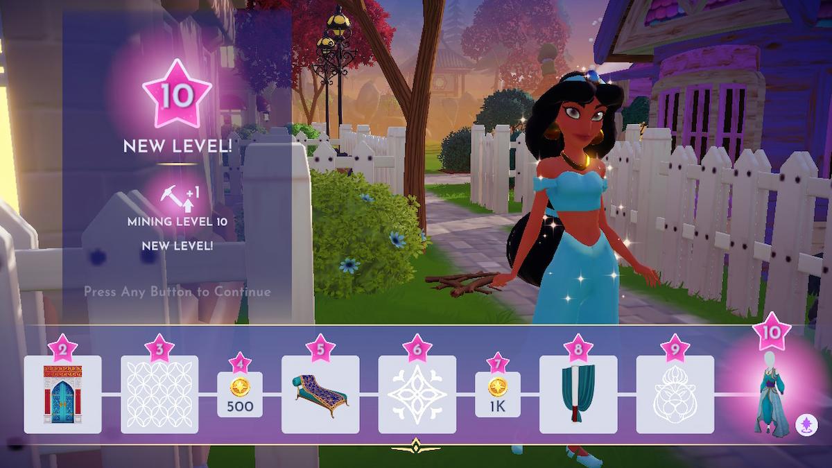 Jasmine at Level 10 in DDV.