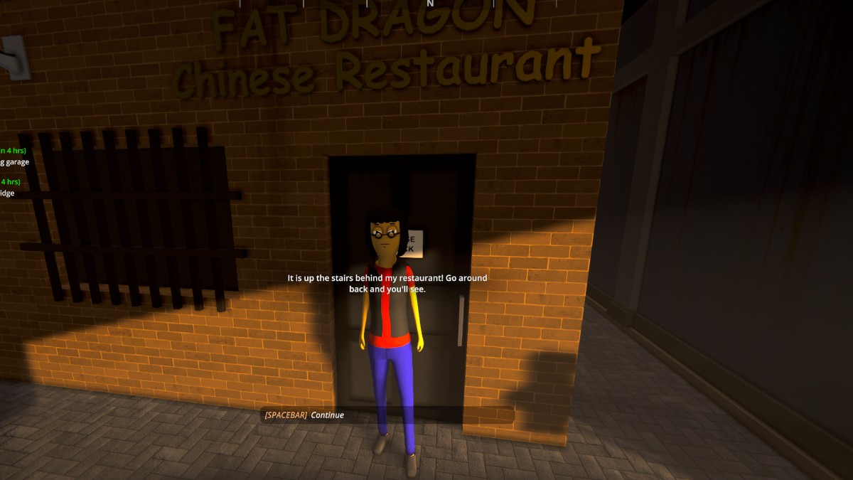 Schedule 1 chinese restaurant owner mrs ling dialogue