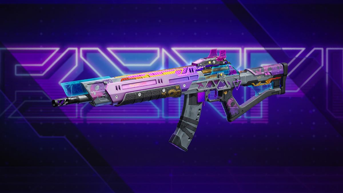 Fever skin with no HUD in FragPunk