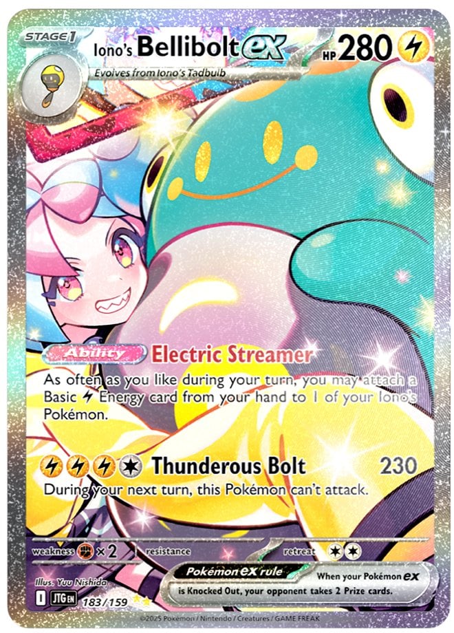 Iono's Bellibolt ex from Journey Together