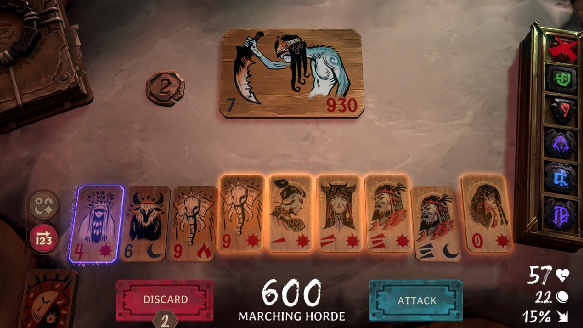 League of Legends Demon's Hand minigame marching horde 600 damage combination