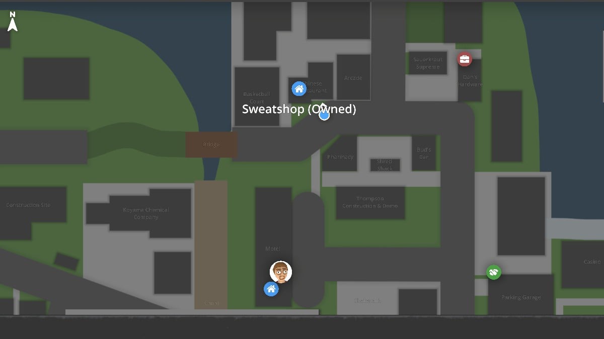 Schedule 1 chinese restaurant map location for bigger house sweatshop