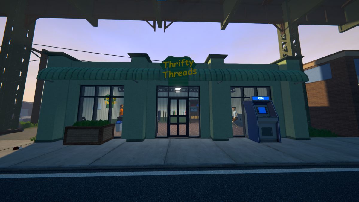 The Thrifty Threads shop in Schedule 1.