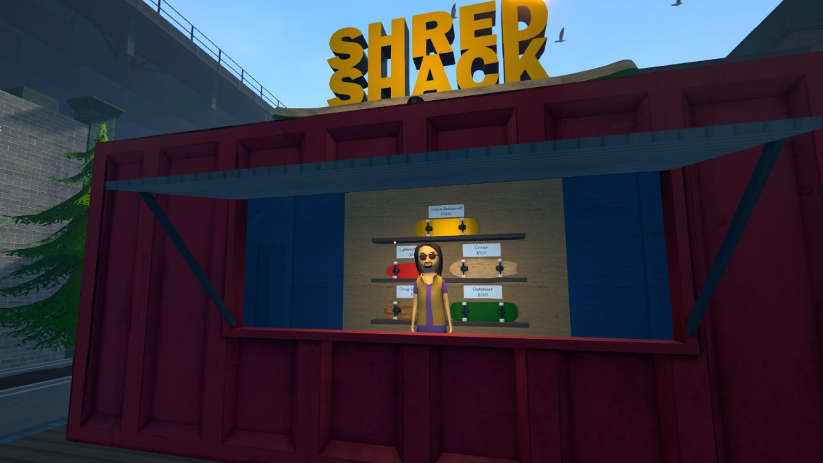 Schedule 1 Shred Shack to buy skateboard