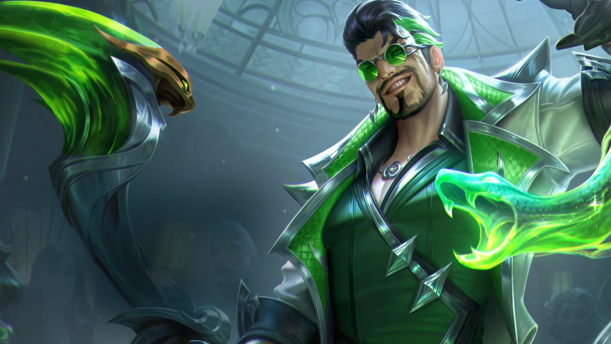 Teamfight Tactics Set 14 debonair draven skin for cypher trait