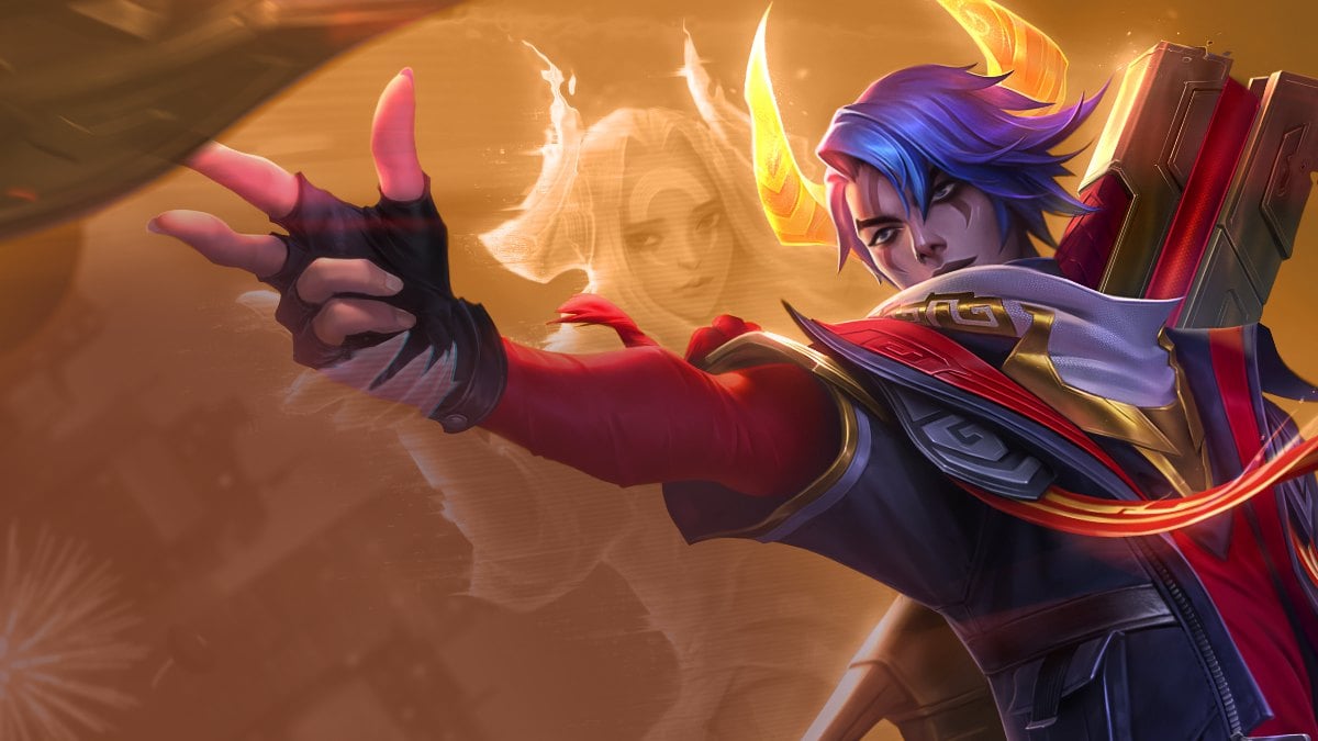 TFt Set 14 golden ox trait aphelios splash art