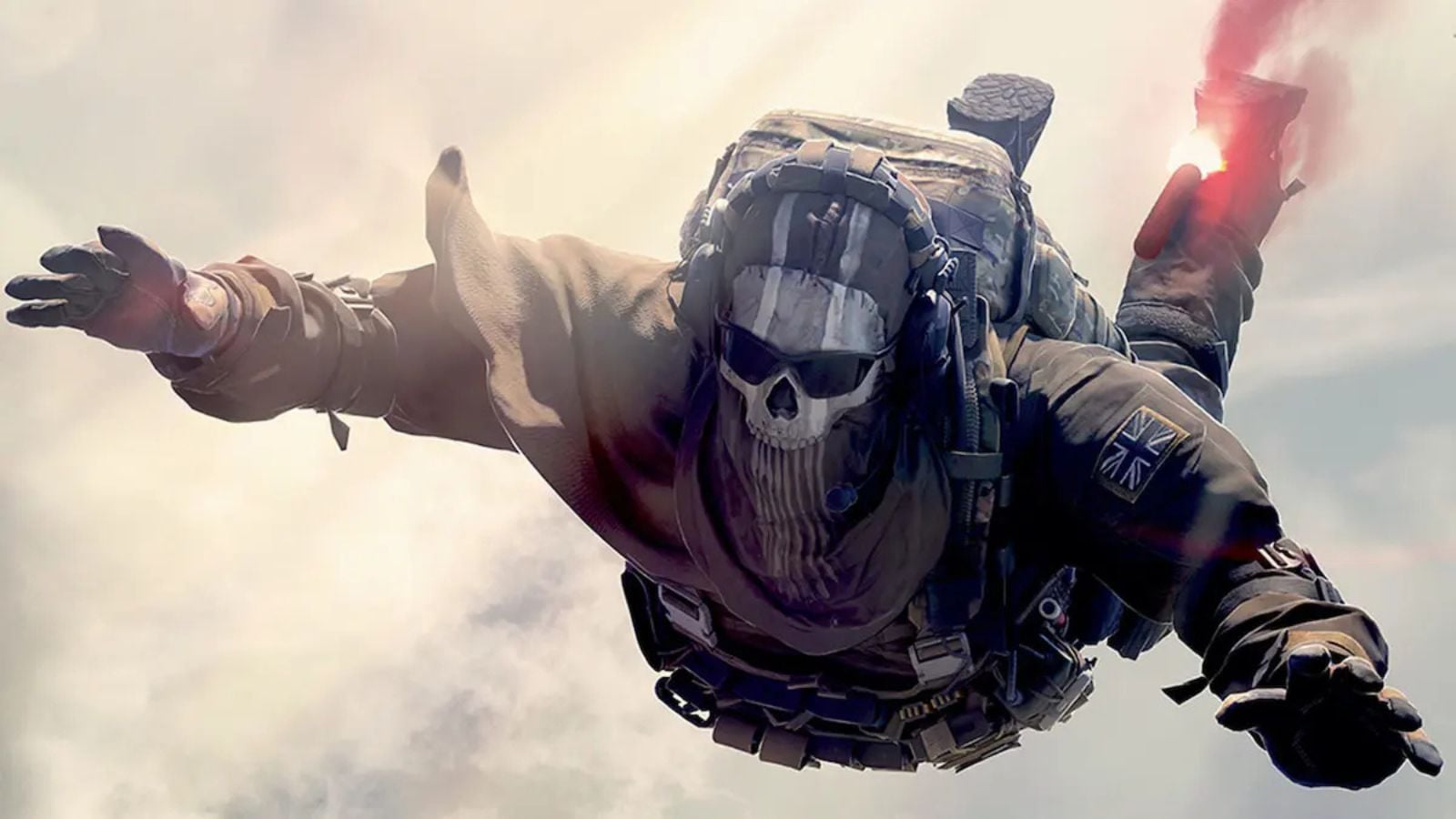 Operator Ghost deploying in Call of Duty: Warzone