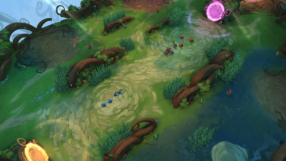 Picture showing League of Legends Brawl game mode.