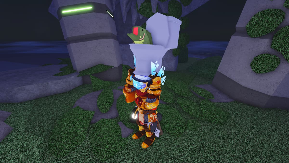 Picture showing the Toilet fish in Fisch.