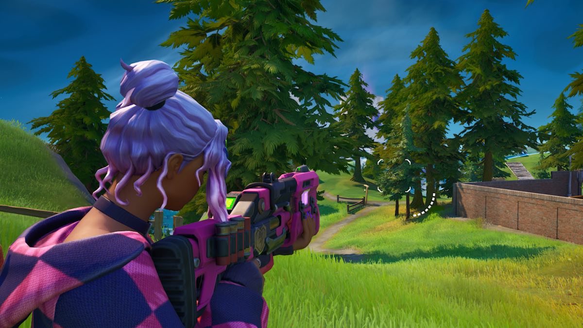 character pointing shotgun