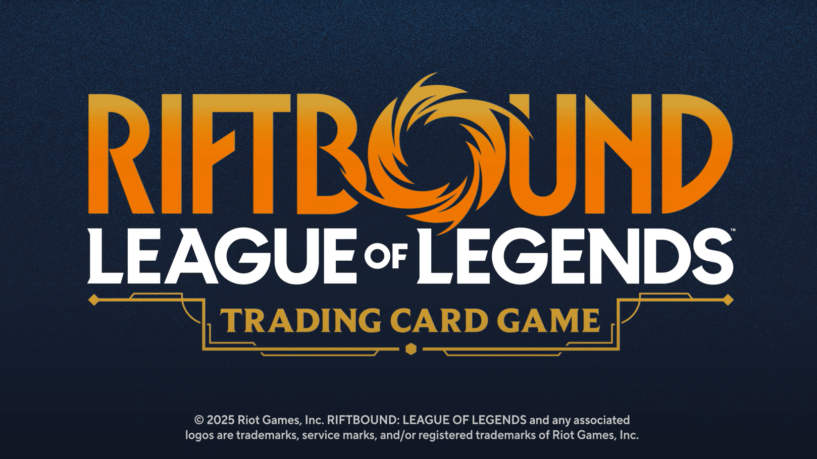 An image of the riftbound league of legends card game logo