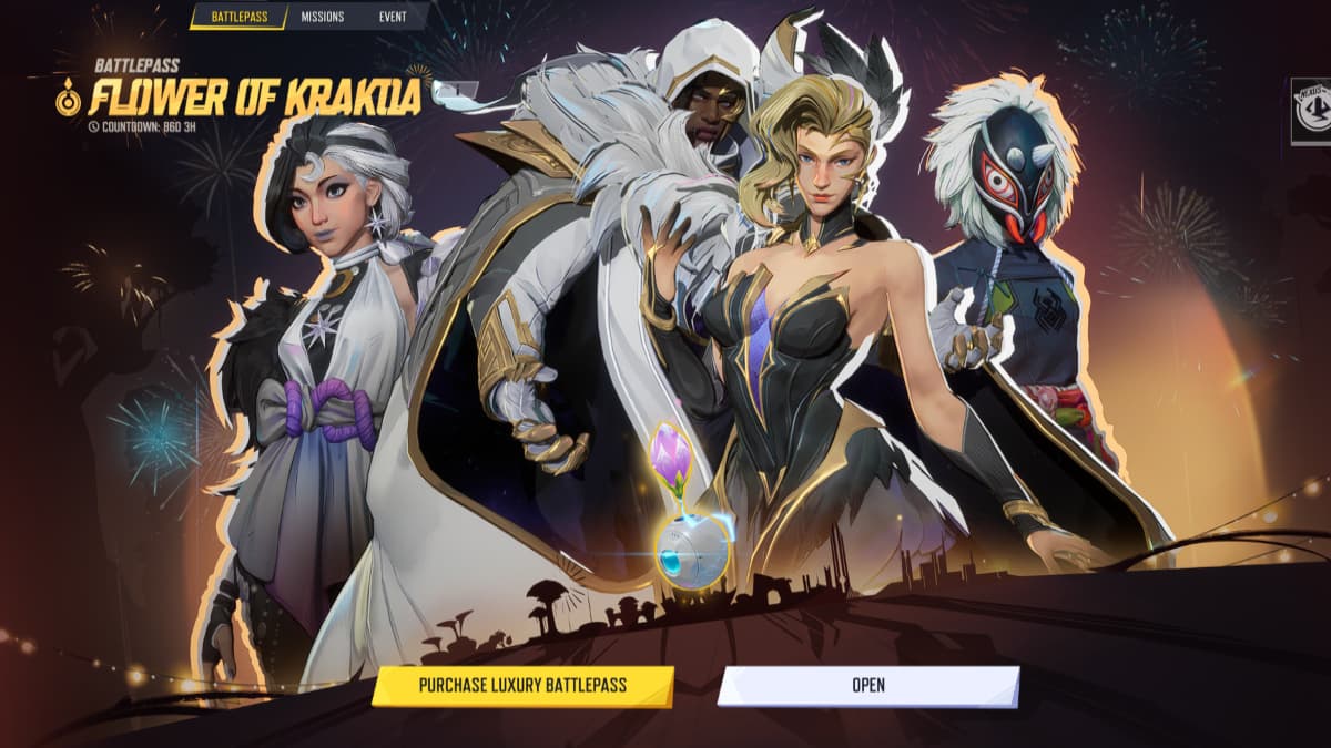 The purchase screen for the Marvel Rivals season two battle pass.