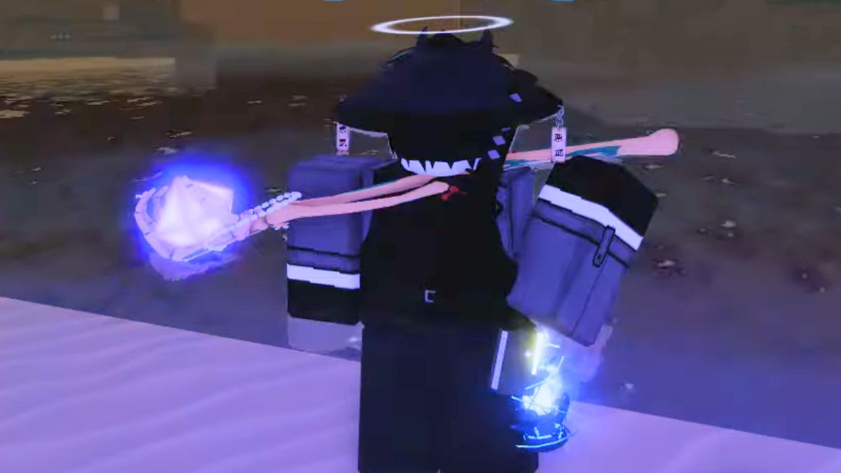 The Free spirit rod at the back of the player