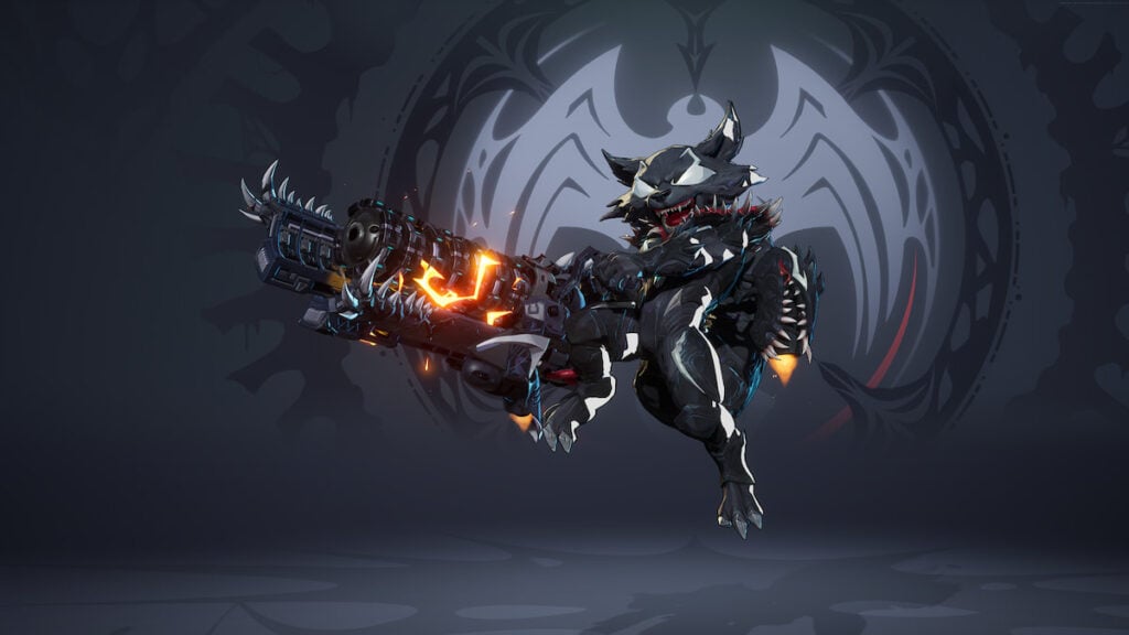 Picture showing Symbiote Raccoon skin for Rocket in Marvel Rivals.