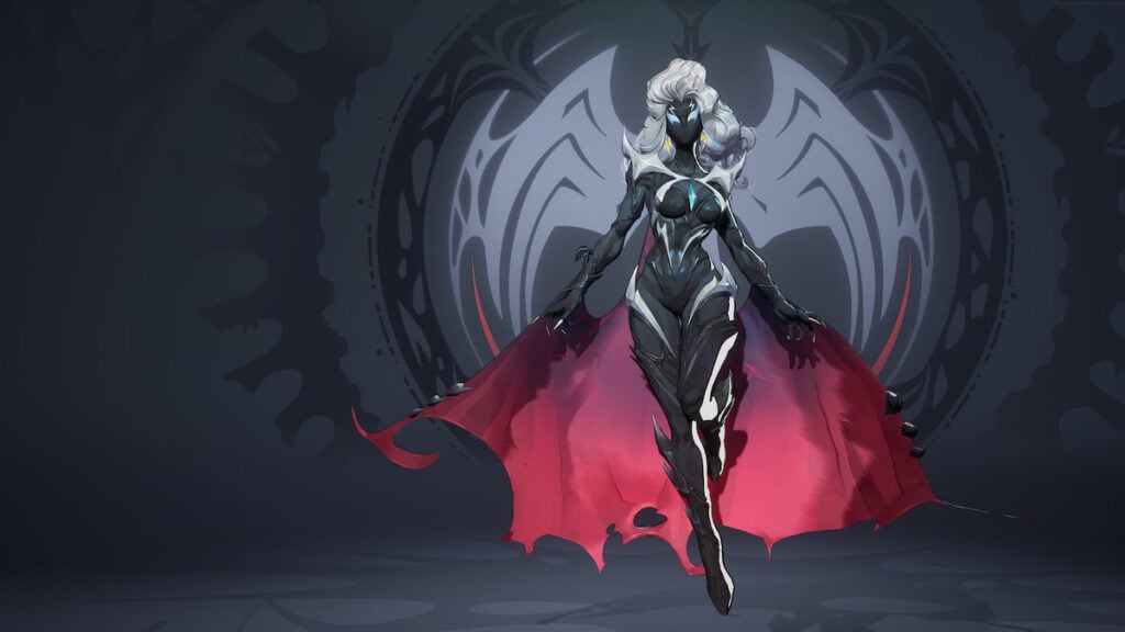 Picture showing Symbiote Storm skin in Marvel Rivals.