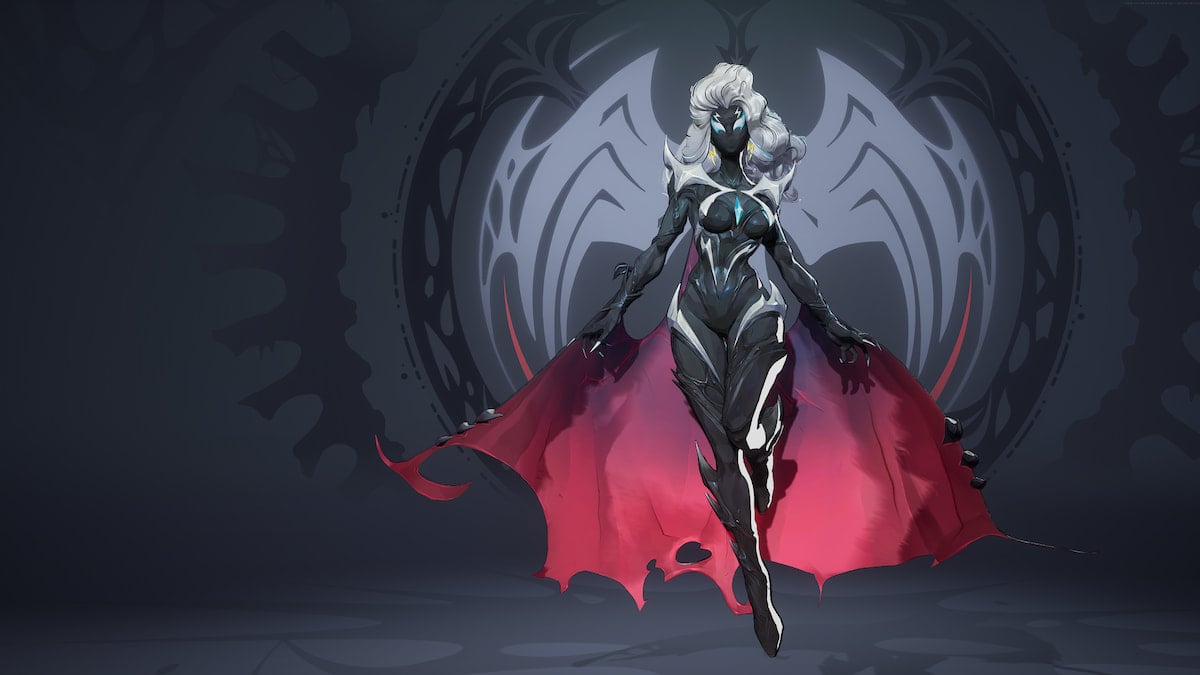 Picture showing Symbiote Storm skin in Marvel Rivals.