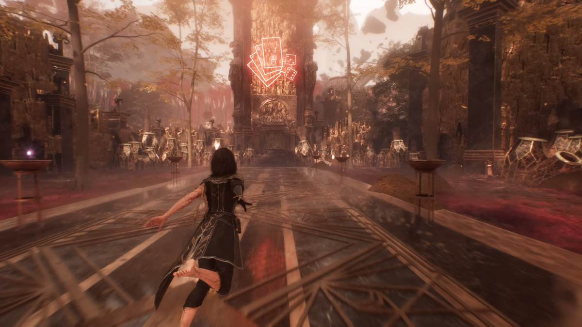 Heading towards the Casino in Gestal Village