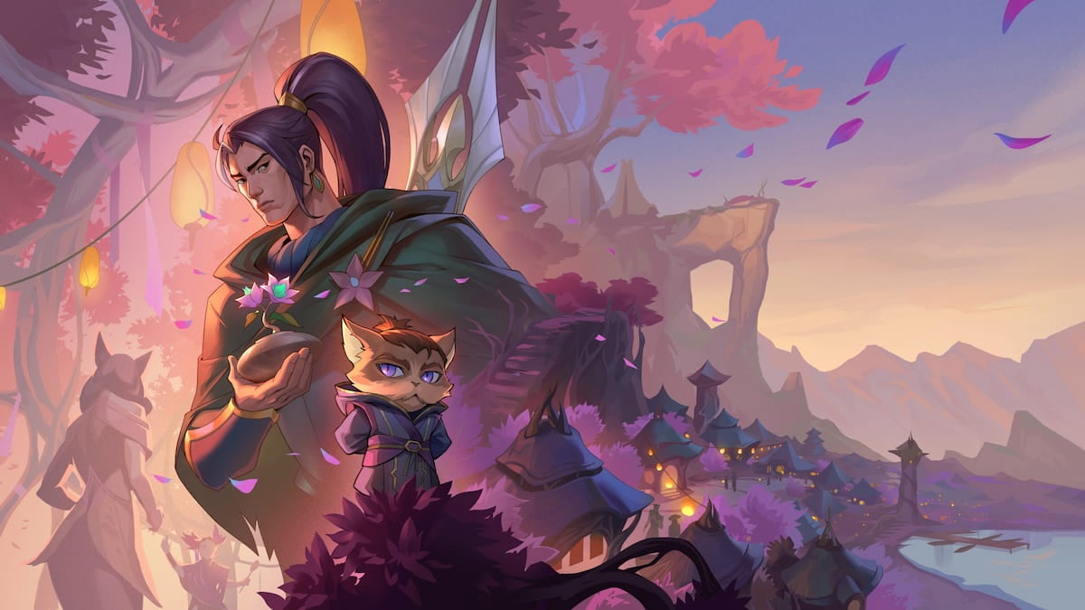 Picture showing Xin Zhao in League of Legends.