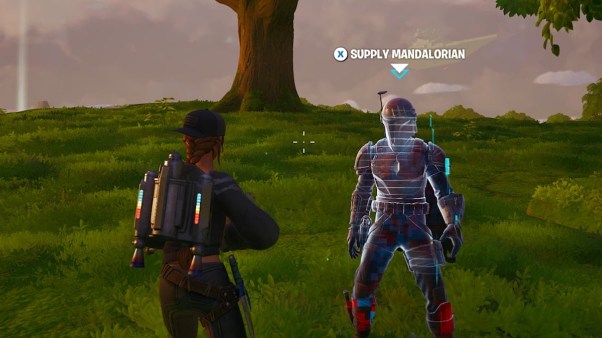 finding the mandalorian in fortnite